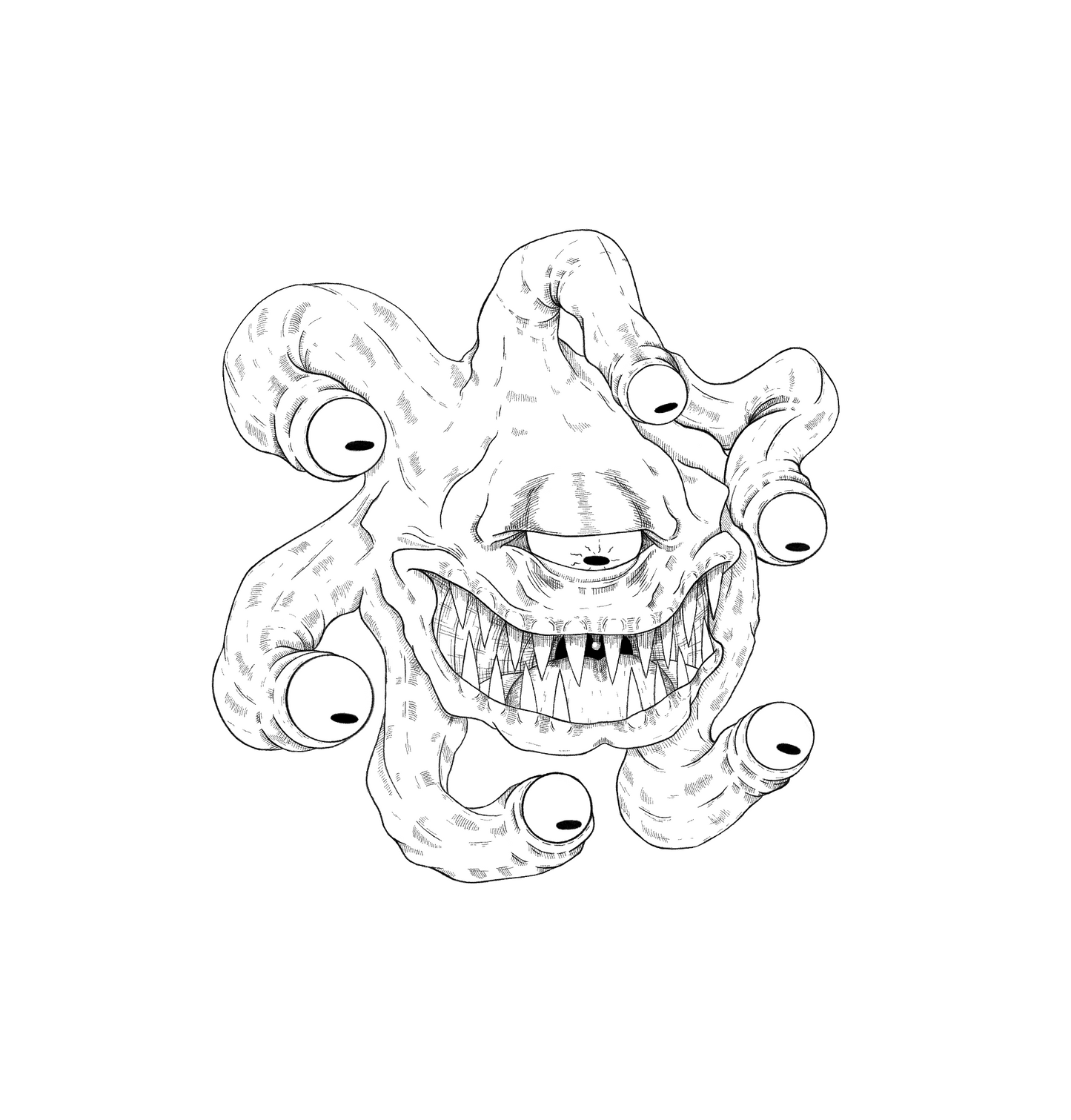 Sticker - Snickering Beholder