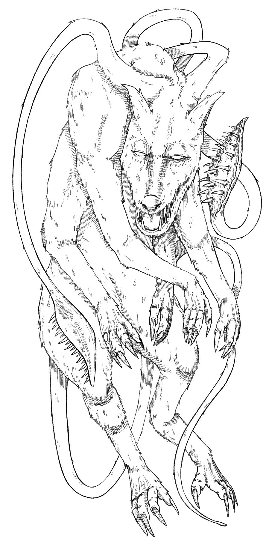 Sticker - Displacer Beast