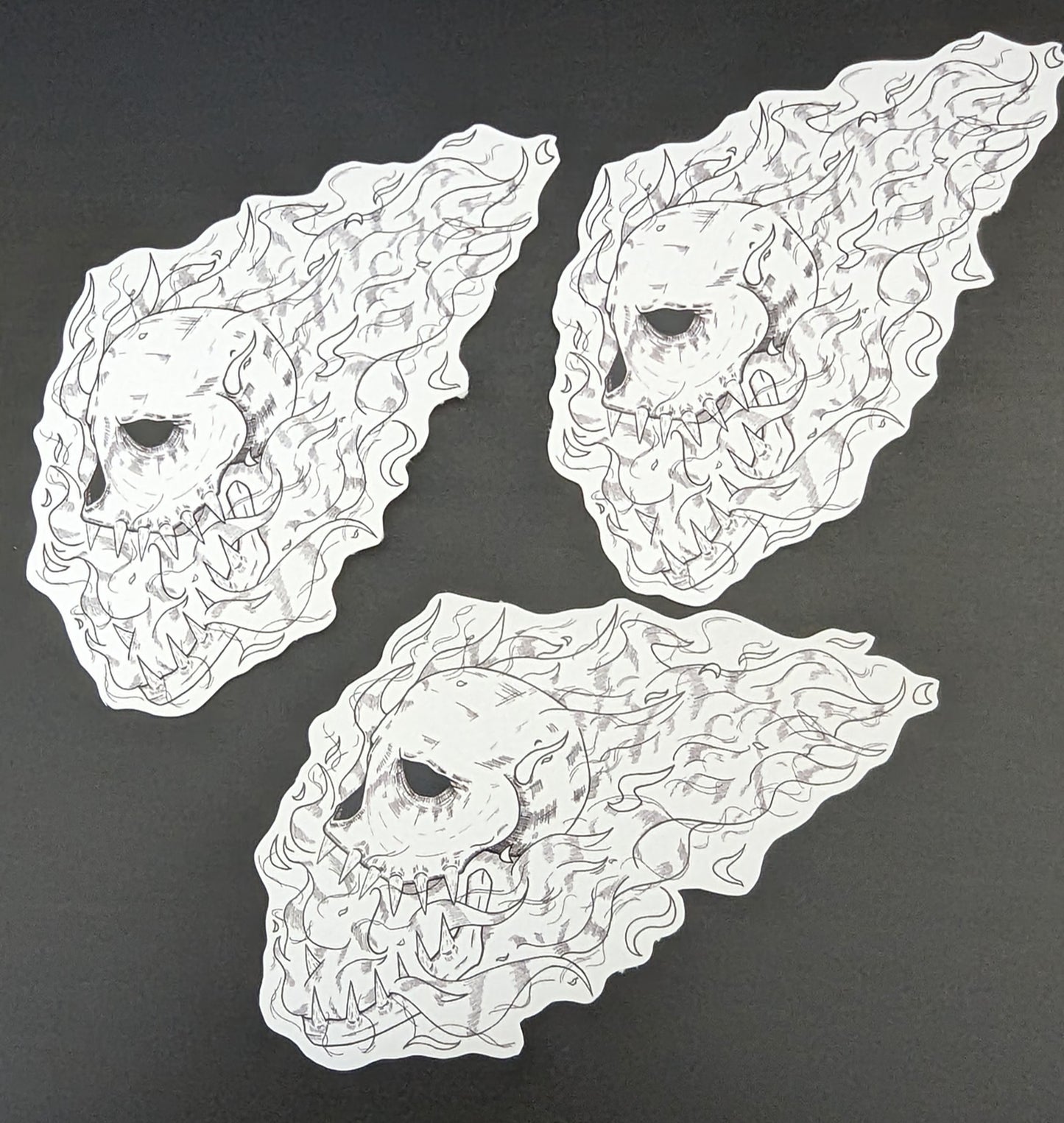 Sticker - Flame Skull